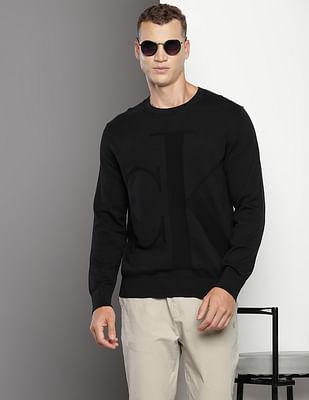 tonal-logo-cotton-sweater