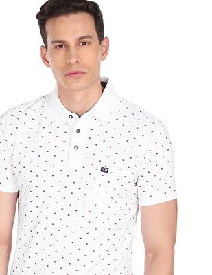 men-white-pure-cotton-printed-polo-shirt