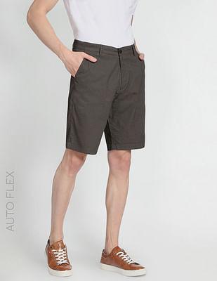 autoflex-geometric-print-twill-shorts