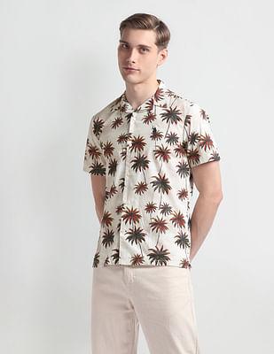 tropical-print-cotton-shirt