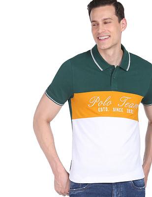 colour-block-sporty-polo-shirt