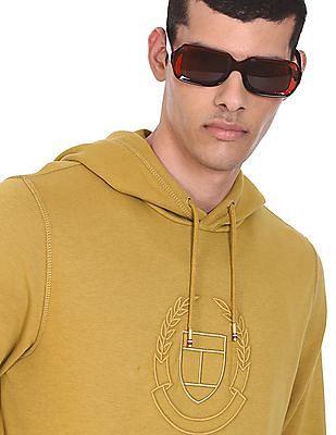 men-mustard-tonal-logo-hooded-sweatshirt