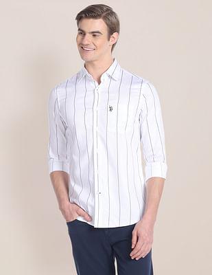 vertical-stripe-cotton-shirt