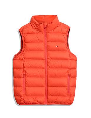 girls-recycled-nylon-sleeveless-jacket