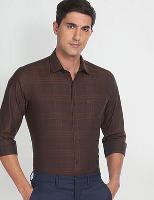 tartan-check-pure-cotton-shirt