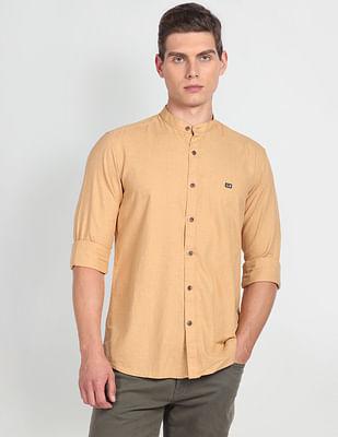 mandarin-collar-manhattan-slim-fit-shirt