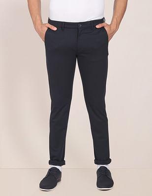 solid-austin-slim-fit-knit-casual-trousers