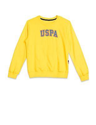 crew-neck-brand-print-sweatshirt