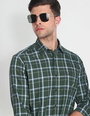tartan-check-cotton-manhattan-slim-fit-casual-shirt