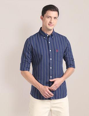 vertical-stripe-dobby-shirt