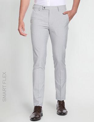 smart-flex-checkered-formal-trousers