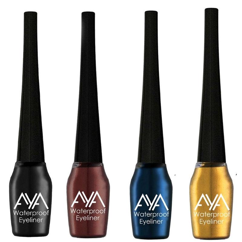 aya-waterproof-eyeliner---black,-blue,-brown,-golden-(set-of-4)