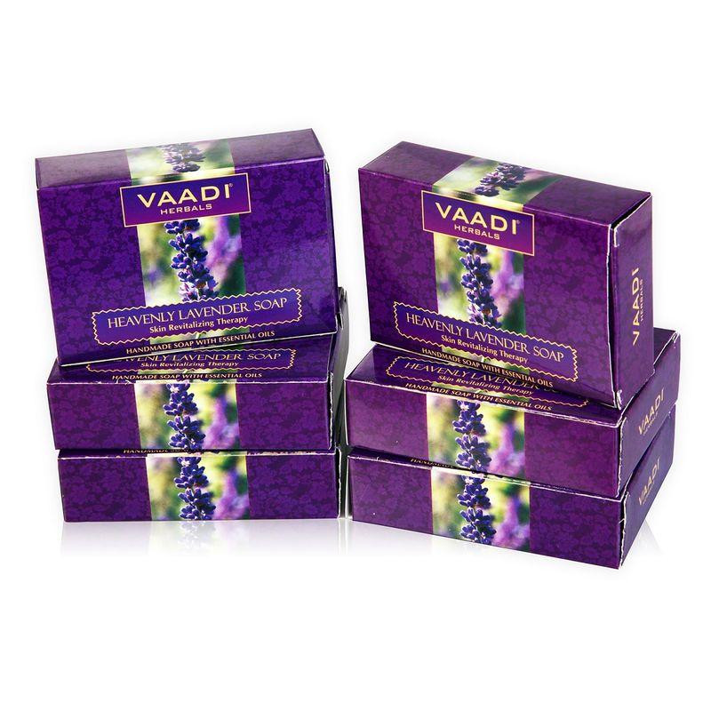 vaadi-herbals-super-value-pack-of-6-heavenly-lavender-soap-with-essential-oils