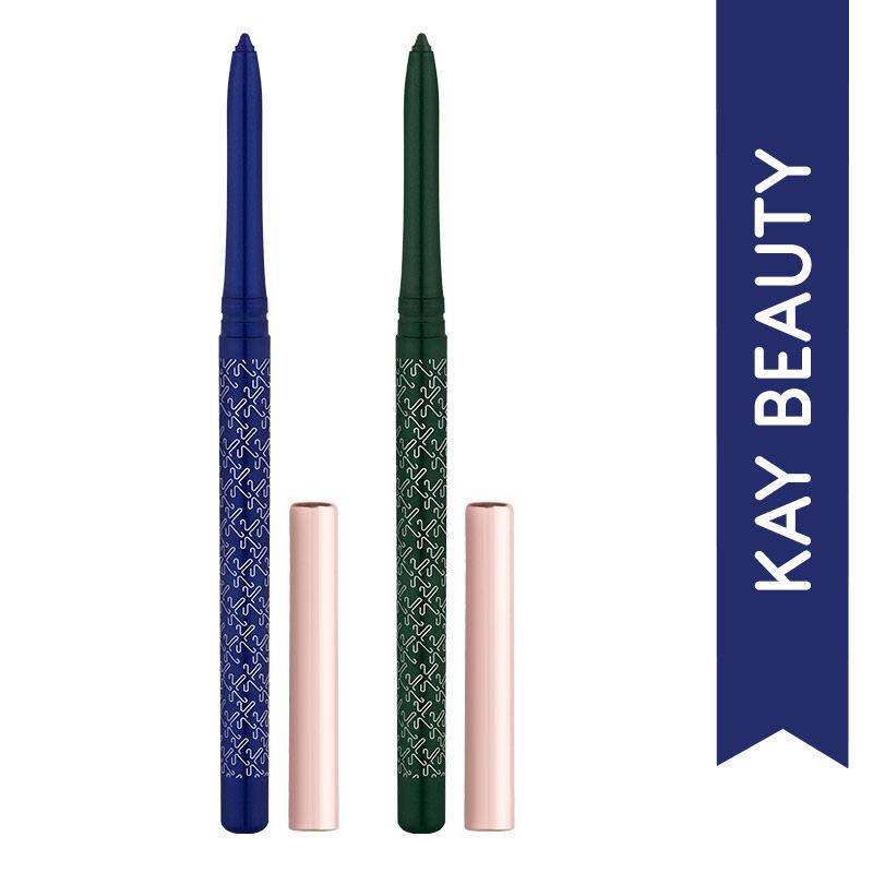 kay-beauty-24-hr-coloured-matte-kajal-combo---blue-&-green