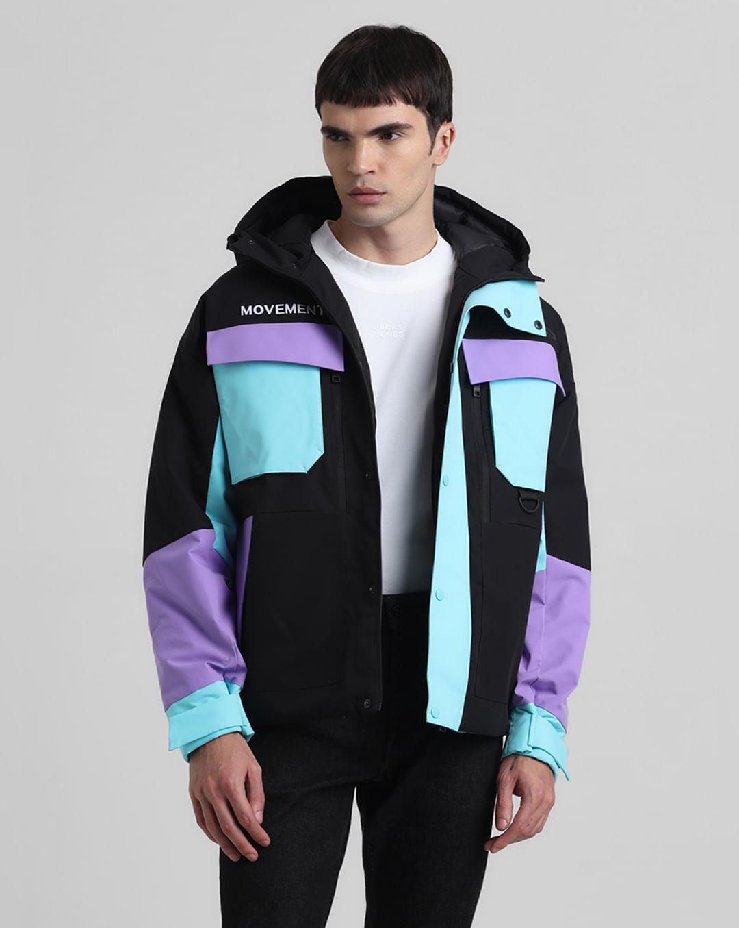black-colourblocked-hooded-jacket