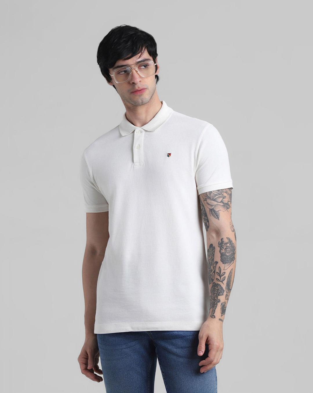 white-knitted-polo-t-shirt