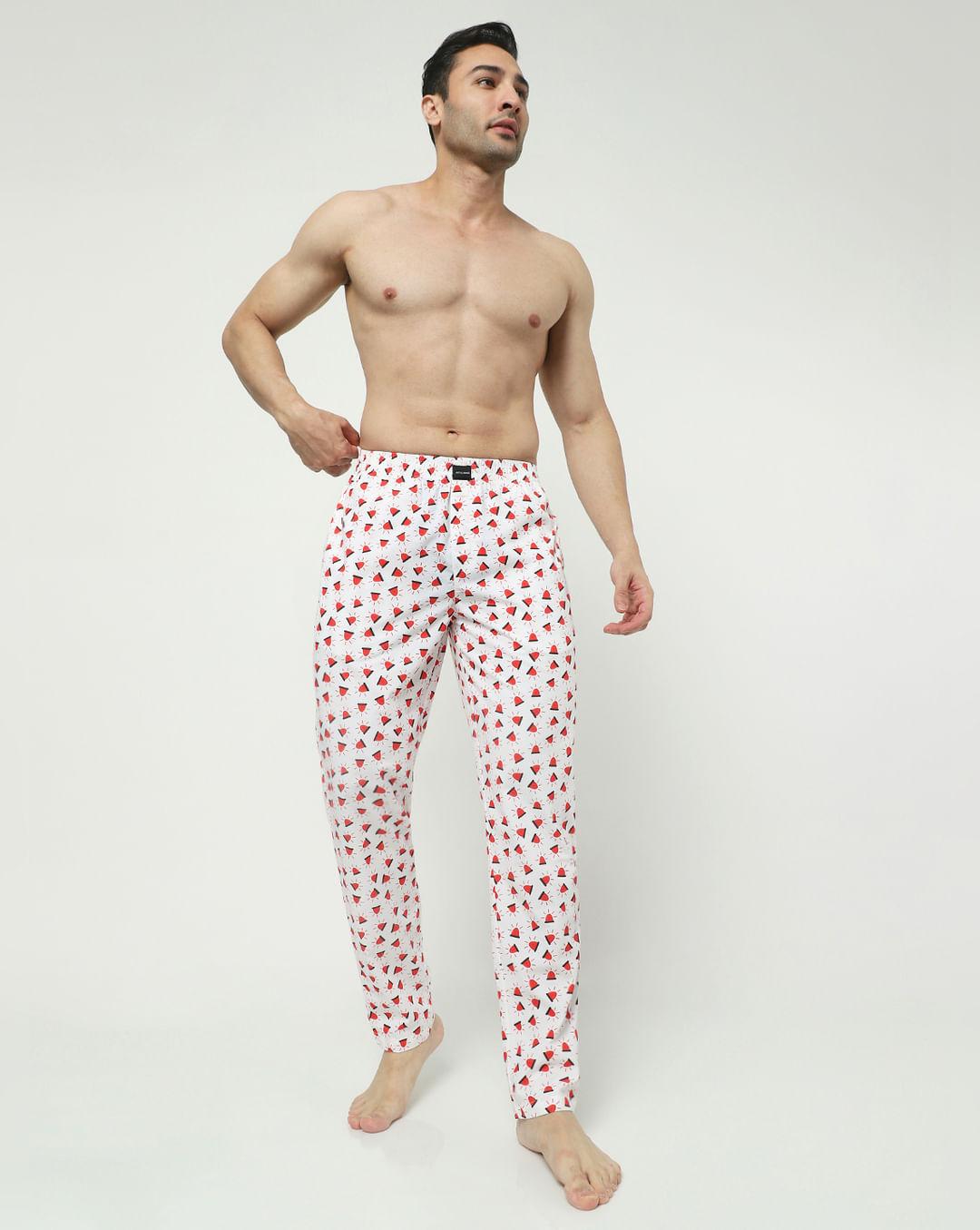 white-printed-pyjamas