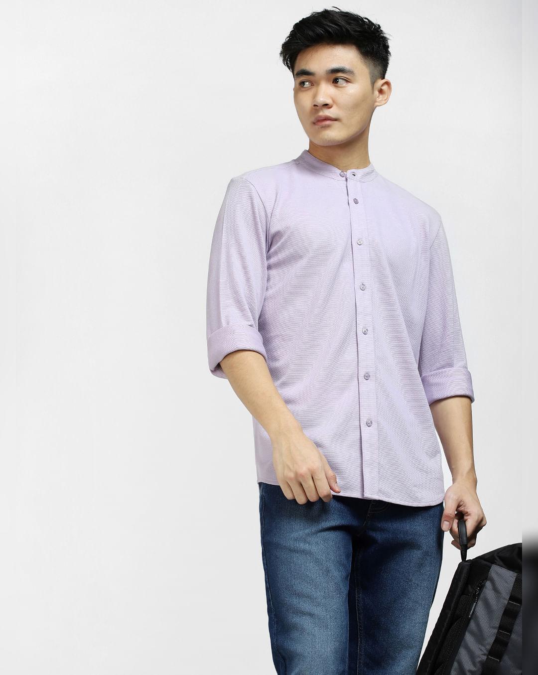 lilac-full-sleeves-shirt
