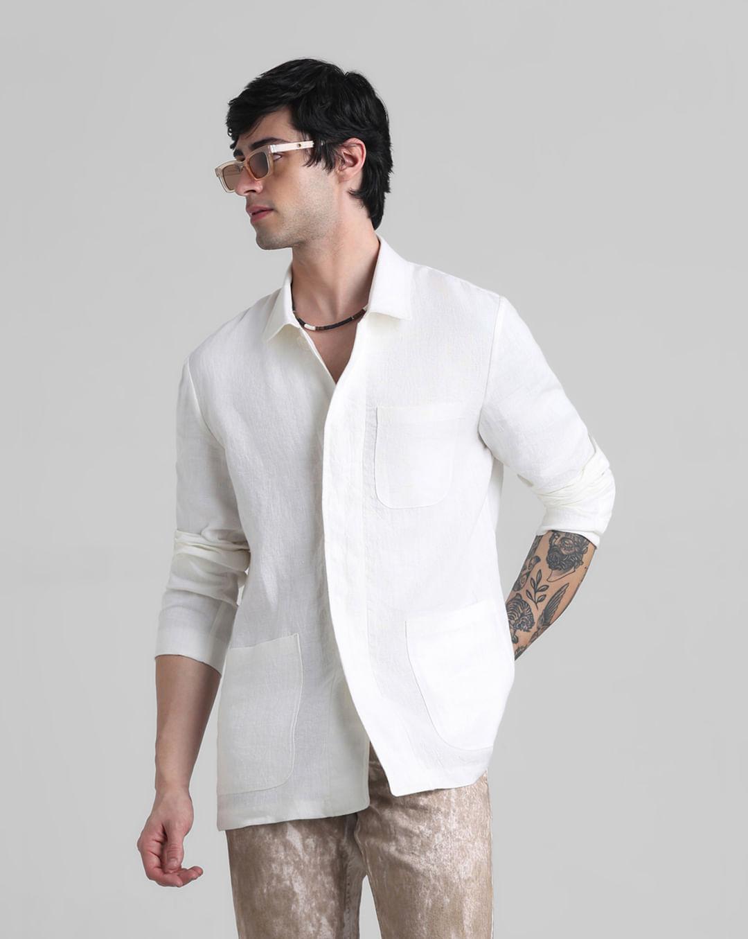 white-linen-oversized-shirt