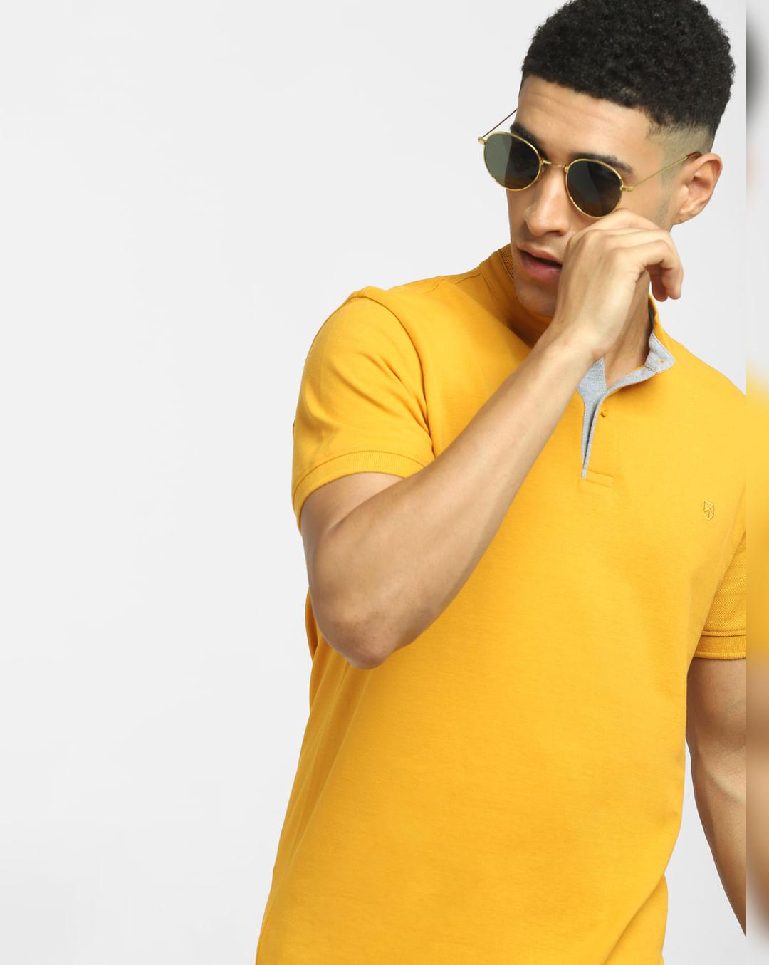 yellow-polo-t-shirt