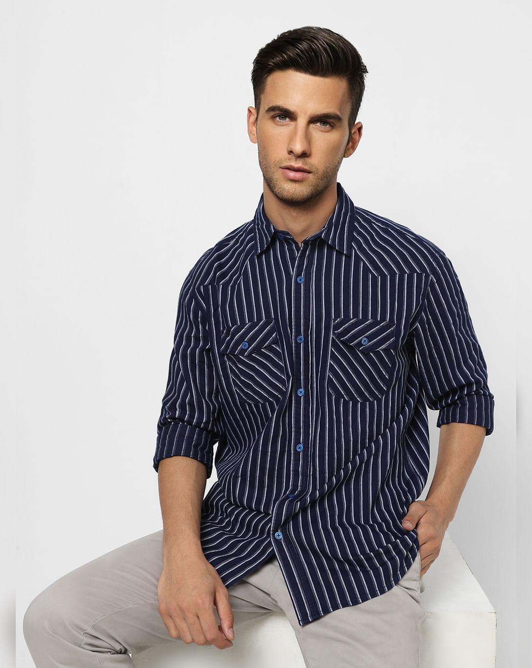 navy-blue-striped-full-sleeves-shirt