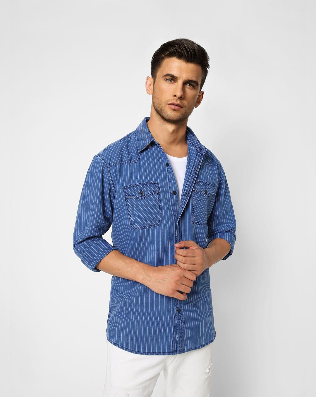 blue-striped-denim-full-sleeves-shirt