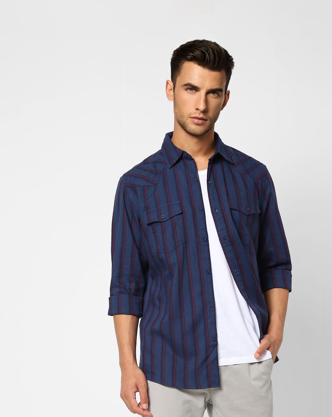 blue-striped-full-sleeves-shirt