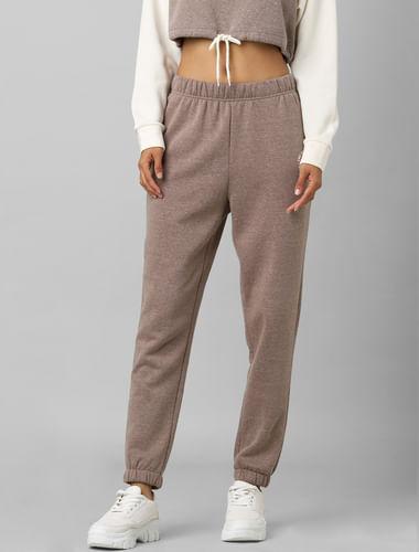 brown-mid-rise-co-ord-sweatpants