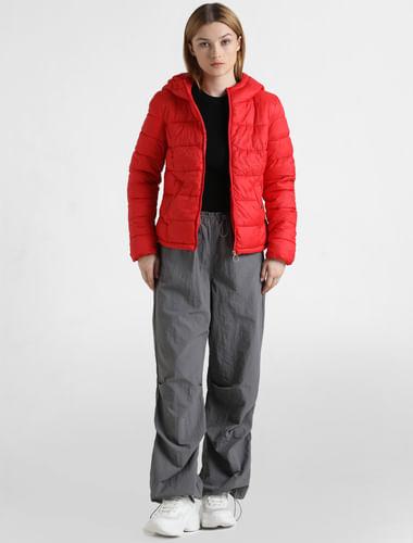 red-hooded-short-puffer-jacket