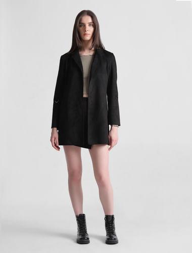 black-faux-suede-coat