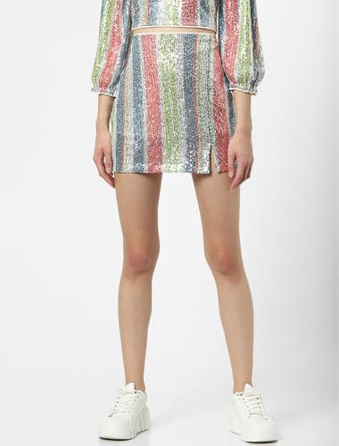 multi-coloured-sequin-skirt