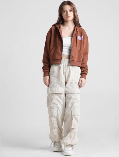 brown-zip-up-hooded-sweatshirt