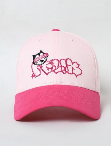 x-felix-the-cat-pink-colourblocked-cap