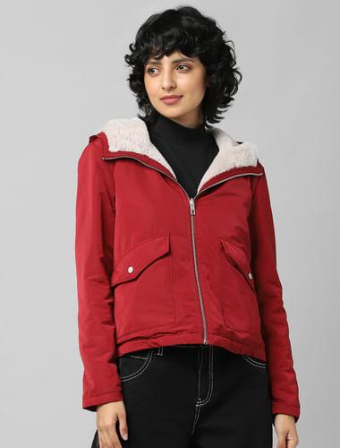red-reversible-hooded-jacket