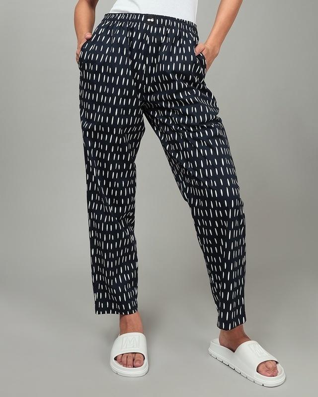women's-blue-all-over-printed-pyjama