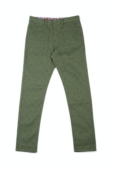 boys-olive-slim-fit-print-trousers
