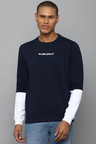 men-navy-crew-neck-full-sleeves-casual-sweatshirt