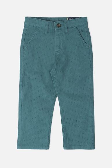 boys-green-slim-fit-print-trousers
