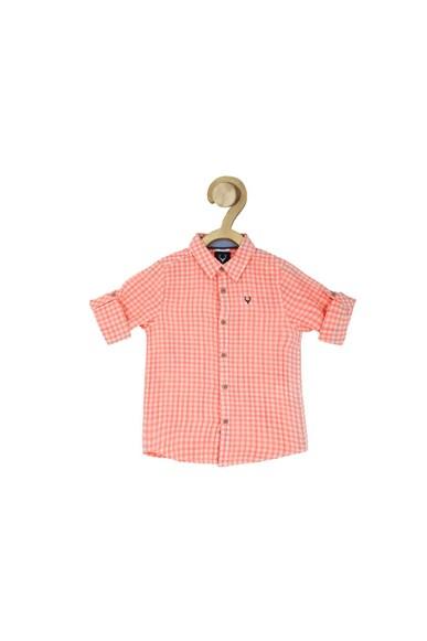 boys-peach-slim-fit-check-casual-shirt
