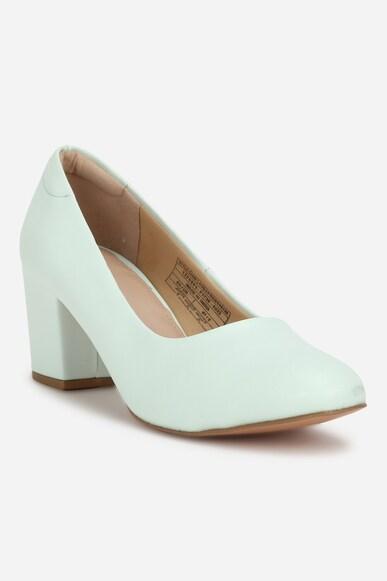 women-green-casual-heels