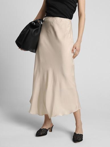 satin-solid-skirt