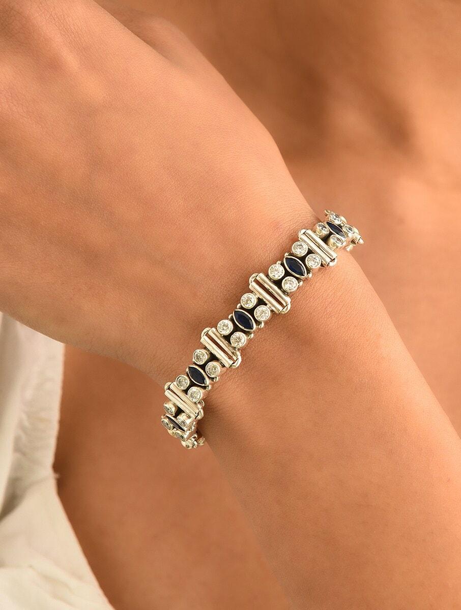 women-silver-silver-tone-silver-cuffs-&amp;-bracelet