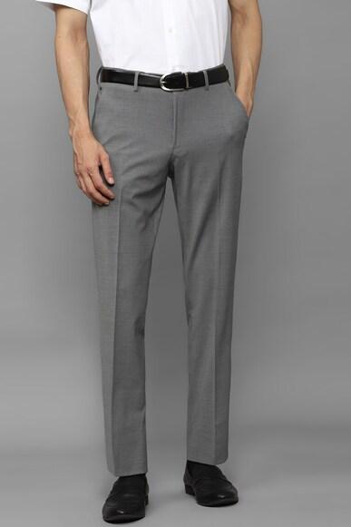 men-grey-slim-fit-check-flat-front-formal-trousers