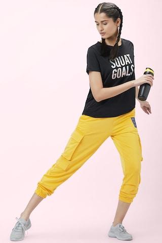 yellow-printed-ankle-length-active-wear-women-regular-fit-joggers