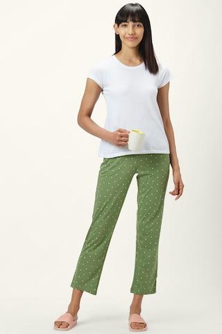 green-printed-ankle-length-sleepwear-women-comfort-fit-pyjama