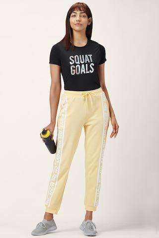 light-yellow-printed-ankle-length-active-wear-women-regular-fit-joggers