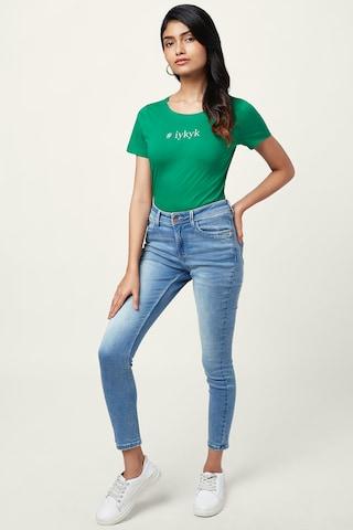 green-printed-casual-half-sleeves-round-neck-women-regular-fit-t-shirt