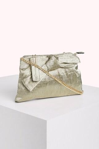 gold-solid-casual-polyester-women-clutch