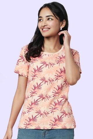 pink-printed-casual-short-sleeves-round-neck-women-regular-fit-t-shirt
