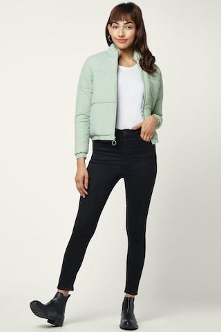 green-quilted-casual-full-sleeves-high-neck-women-comfort-fit-jacket
